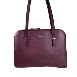 Kate Spade Cedar Street Maise Satchel Mulled Wine PXRU4471 [NO detachable strap]